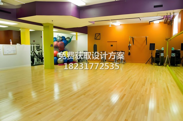 健身房运动木地板