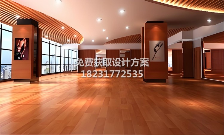 健身房运动木地板